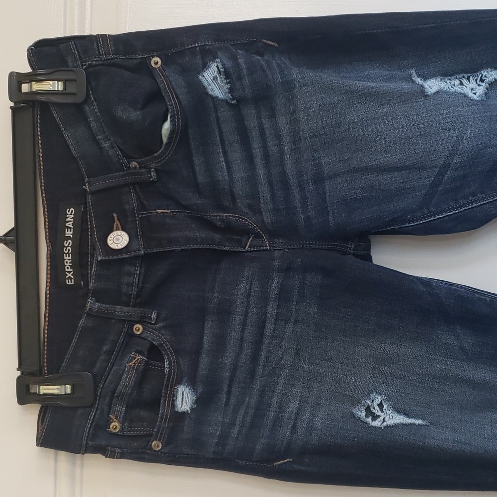 Express Mid Rise Jegging - Picture 2 of 5